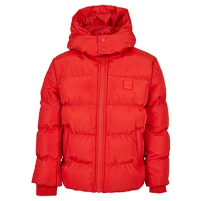 Afbeelding van Urban Classics Hooded Puffer Winterjas voor kinderen, Maat: 158/164, Hugered