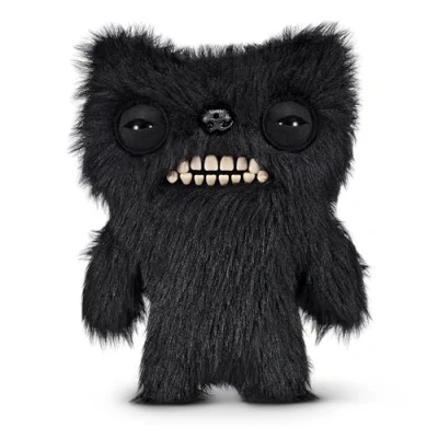 Afbeelding van Fuggler Fart Face 9&quot; ZURU Series 1 Pluche Munch Black Long, 15728A