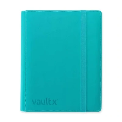 Afbeelding van Vault X 9 Vaks Kaartenmap, 360 Kaarten, Premium Exo Tec Album Materiaal, 20 Zijlaadpagina’s, Map voor Verzamelspeelkaarten, Sportkaarten, TCG (Blauwgroen)