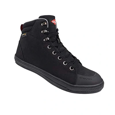 Afbeelding van Lee Cooper werkkleding LCSHOE158 Mens Womens Unisex Cordura Retro werk veiligheid laarzen Baseball SB/SRA, Zwart, Maat 4 UK/37 EU