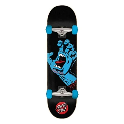Afbeelding van Santa cruz Screaming Hand skateboard complete zwart