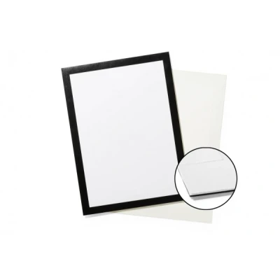 Afbeelding van Durable 496801 Infokader Duraframe Grip (A4, klittenbandbevestiging met magnetische sluiting) 1 stuk, zwart