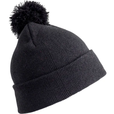 Afbeelding van Result Pomponmuts Beanie RC028X Black
