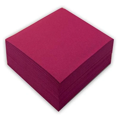 Afbeelding van Hanglamp ser41007703 Deluxe Bin Elegant, servet 40 x 40, AIRLAID, 1/4 vouw, 50 servetten, framboos