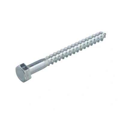 Afbeelding van Houtdraadbout verzinkt 8 x 60 mm 20 stuks