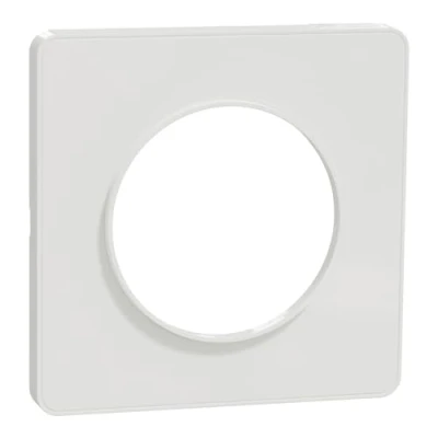 Afbeelding van Schneider Electric Odace afdekraam 1 voudig wit touch