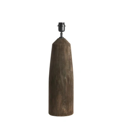 Afbeelding van Light &amp; Living Lampvoet TRAPANI Ø15x45cm Bruin