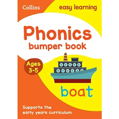 Afbeelding van Collins Easy Learning Preschool Phonics Bumper Book Ages 3 5: Ideal for Home
