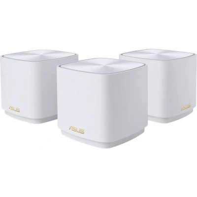 Afbeelding van ASUS ZenWiFi AX Mini XD4 AiMesh Mesh Wifi Wit 3 pack