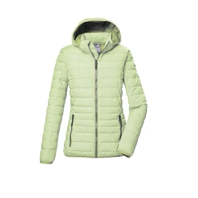 Afbeelding van G.I.G.A. DX dames Gewatteerd jack met afritsbare capuchon GS 63 WMN QLTD JCKT_Uyaka, grün, 36, 43053 000
