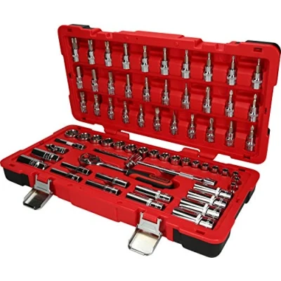 Afbeelding van KS Tools, Dopsleutel + dopmoer, 3/8&quot; CHROMEplus doppenset, 66 delen, Flankentractie (24 mm, 17 19 10 16 18 11 20 12 22 14 23 13 15 21 mm)