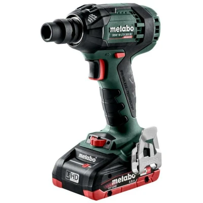 Afbeelding van Metabo SSW 18 LTX 300 BL 18V LiHD accu slagmoersleutel set 2 x 4.0Ah in Koffer 300Nm 1/2&quot; koolborstelloos 602395800