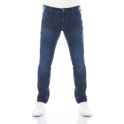 Afbeelding van Mustang REAL X Oregon Jeans Tapered Fit, Heren, Maat: 30x30, Blue denim