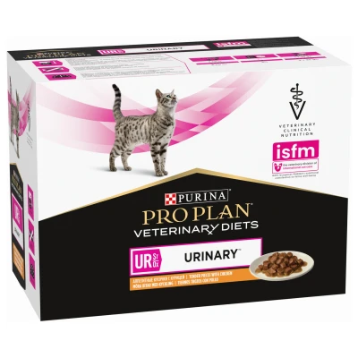Afbeelding van Pro Plan Veterinary Diets Feline Ur Urinary 10x85 g Kattenvoer Kip