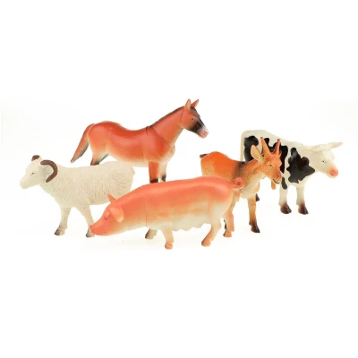 Afbeelding van Toi Toys Animal World Boederijdieren Deluxe, 5st.