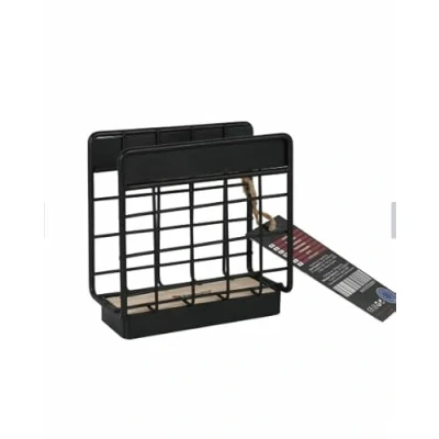 Afbeelding van Servethouder Percutti Zwart (2 Stuks)