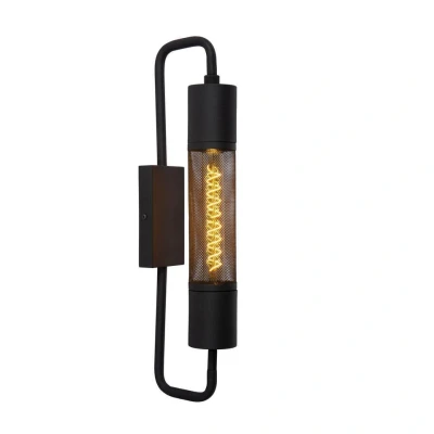 Afbeelding van Lucide CALIXT Wandlamp 1xE27 Zwart
