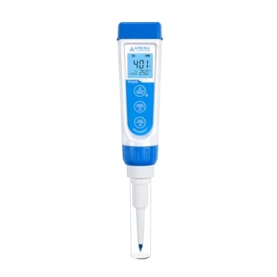 Afbeelding van Apera Instruments AI313 PH60S Premium pH meter met insteekelektrode (nauwkeurigheid ± 0,01, meetbereik 2,0 14,0, verwisselbare elektrode, waterbestendig, temperatuurweergave),
