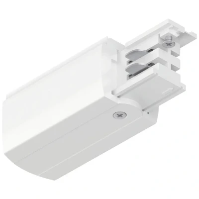 Afbeelding van Paulmann 91360 Rail3 Voeding Rechts 99,5 x 35 mm max. 3.680 W wit railsystemen plafondrail metaal, kunststof