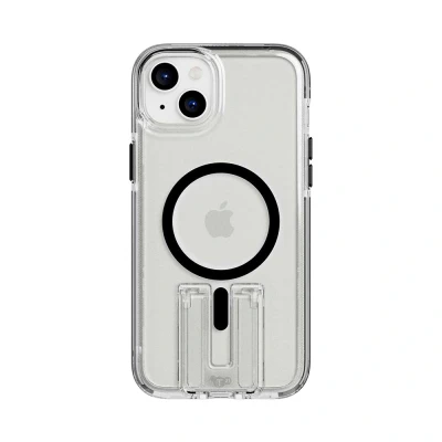 Afbeelding van Tech21 Evo Crystal Kick MagSafe hoesje iPhone 15 Plus zwart
