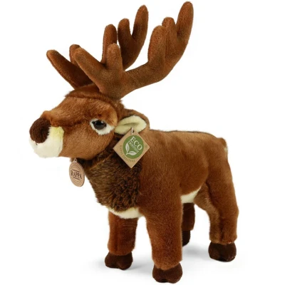 Afbeelding van Rappa knuffelhert staand 34 cm