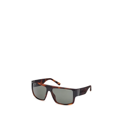 Afbeelding van Guess Uomo GU00165 52N Occhiali da sole Iniettato Squadrata Normale