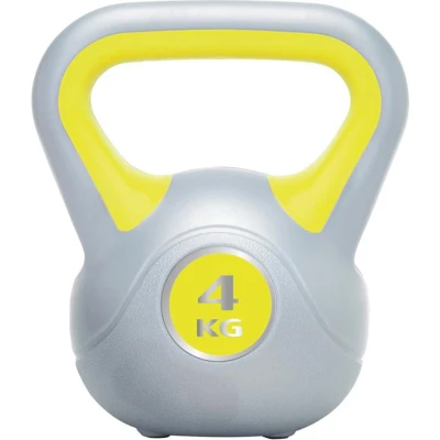 Afbeelding van Urban Fitness Vinyl Kettlebell Geel 4kg