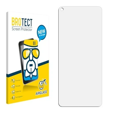 Afbeelding van BROTECT Screenprotector voor Oppo Reno 5 Z Folie Beschermfolie Beschermglas transparant