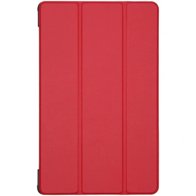 Afbeelding van Samsung Galaxy Tab A 10.5 (2018) Hoes: iMoshion Trifold Bookcase Rood Kunstleder Tablet Hoezen