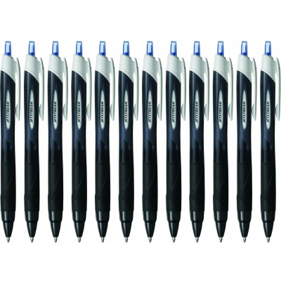 Afbeelding van Boligrafo de tinta líquida Uni Ball Blauw (10 Stuks) (12