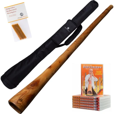 Afbeelding van DIDGERIDOO: Mahonie PRO series 147cm inclusief nylon bag, DVD, bijenwas