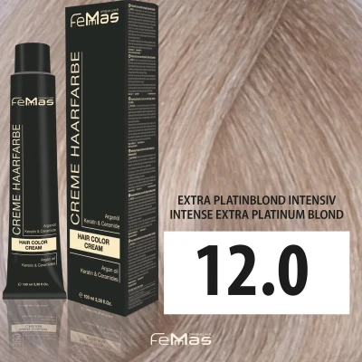 Afbeelding van Femmas (12.0) Haarverf Extra platinablond intensief 100ml