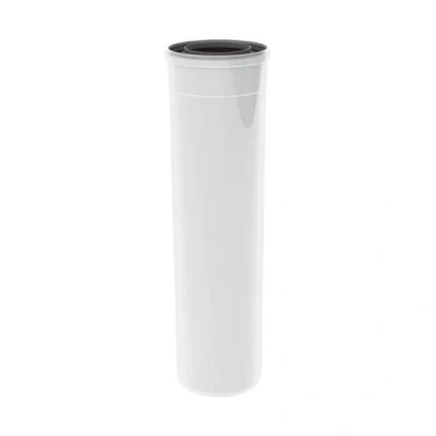 Afbeelding van Burgerhout Twinsafe PP Ø60/100 concentrisch verlengstuk 1000mm. Artikelnr: 400470872