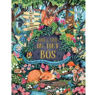 Afbeelding van Zoek &amp; Vind in het bos (Hardback)