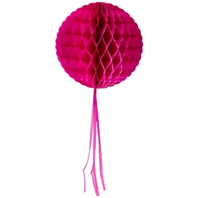 Afbeelding van Honeycomb bal rood wit blauw 30 cm per stuk