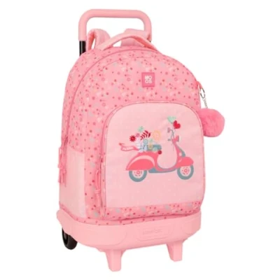 Afbeelding van Schoolrugzak Moos Passion Multicolour 33 x 45 22 cm