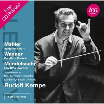 Afbeelding van BBC Symphony Orchestra, Rudolf Kempe Mahler: No.4 Wagner: Prelude From Parsifal (CD)