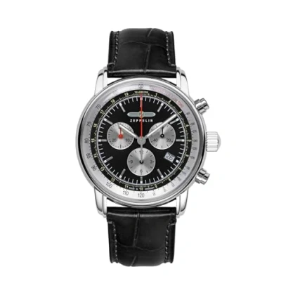 Afbeelding van Zeppelin Chronograaf, Dames, Maat: One Size, Schwarz