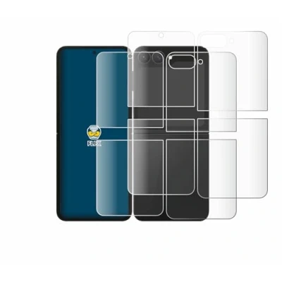 Afbeelding van BROTECT Screenprotector voor Samsung Galaxy Z Flip 7 FE (Voor+Achter) Folie Beschermfolie transparant volledig dekking (2 Stuks)