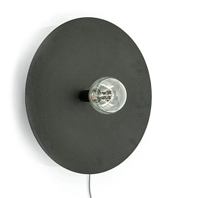 Afbeelding van By Boo Wandlamp Horus small Zwart