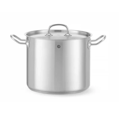 Afbeelding van Hendi Kookpan hoog met deksel, RVS, 25,5(b)x35,5(d)x20(h)cm, 837306
