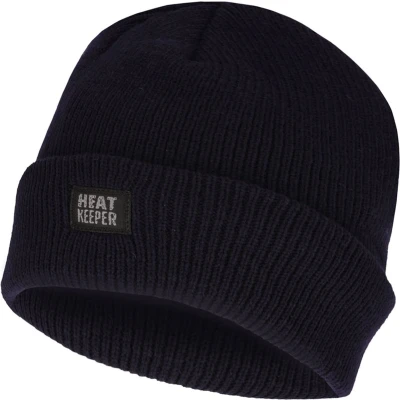 Afbeelding van Heatkeeper Thermo muts heren One Size Blauw 2 Stuks Warme mutsen