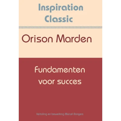Afbeelding van Fundamenten voor succes (Paperback)