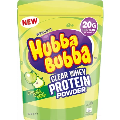 Afbeelding van Hubba Bubba Clear Whey 405gr Atomic Apple