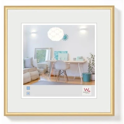 Afbeelding van Walther Design New Lifestyle Kunststof Fotolijst 20x20cm Goud