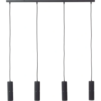 Afbeelding van Brilliant Marty Hanglamp 4 lichts LED GU10 Zwart