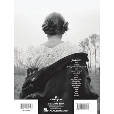 Afbeelding van Hal Leonard Taylor Swift Folklore songboek voor piano