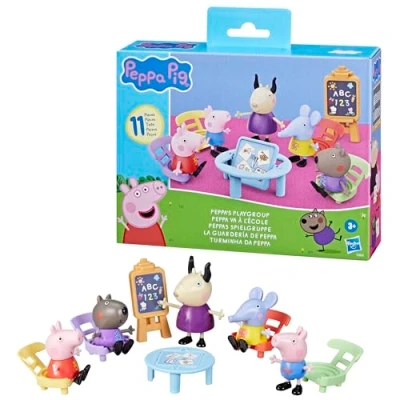 Afbeelding van Peppa Pig Peppa&#039;s peuterspeelzaal, speelset