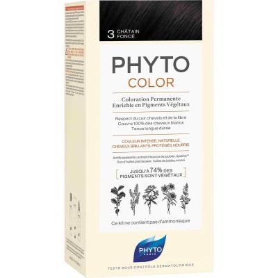 Afbeelding van Phyto Color 3 Châtain Foncé