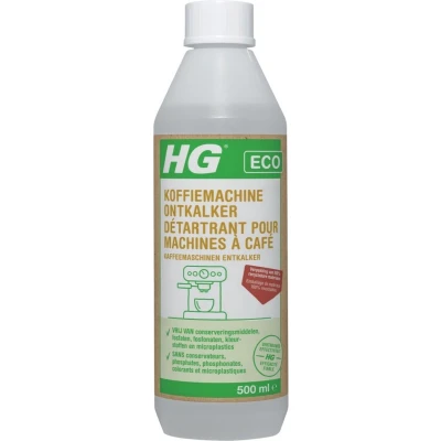 Afbeelding van HG ECO koffiemachine ontkalker citroenzuur 2 Stuks! 500 ml de milieubewuste voor uw espresso en padkoffiemachines